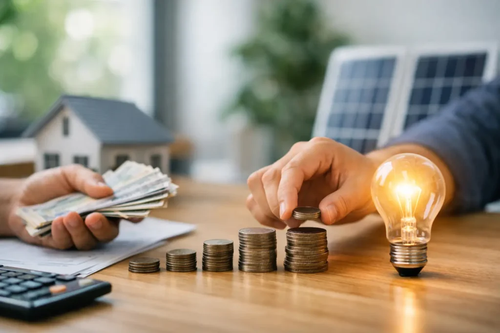 Economia na conta de energia de verdade
